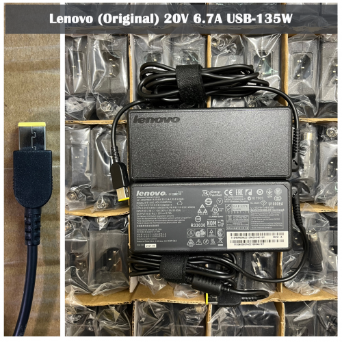 Adapter Lenovo (Original) 20V 6.7A USB-135W