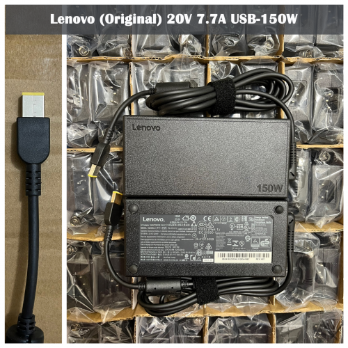 Adapter Lenovo (Original) 20V 7.7A USB-150W