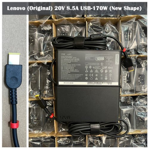 Adapter Lenovo (Original) 20V 8.5A USB-170W (New Shape)