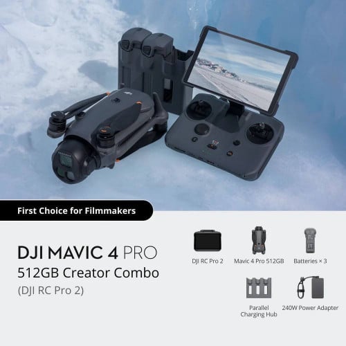 DJI Mavic 4 Pro 512GB Creator Combo (DJI RC Pro 2 )