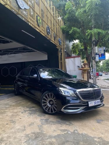 Mercedes-Benz S400L up Maybach (ផ្លាកលេខកម្ម៉ង់vip)