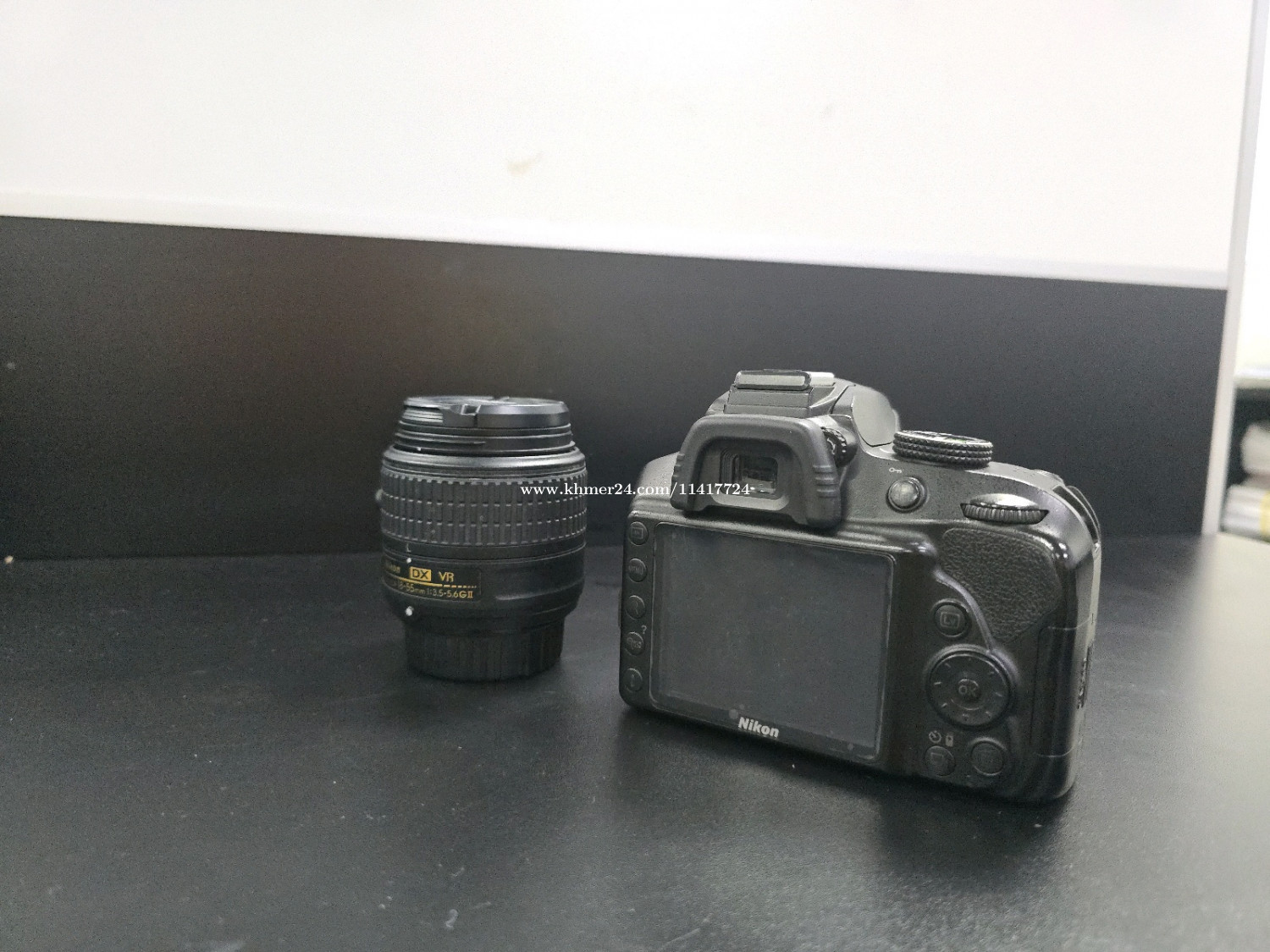 70 300mm Nikon D3400 Used Nikon D3400 ជាមួយ Lens 18-55mm