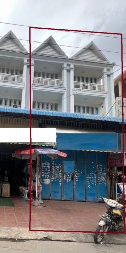 ផ្ទះអាជីវកម្មសម្រាប់ជួលនៅជិតបុរីពិភពថ្មីឈូកមាស