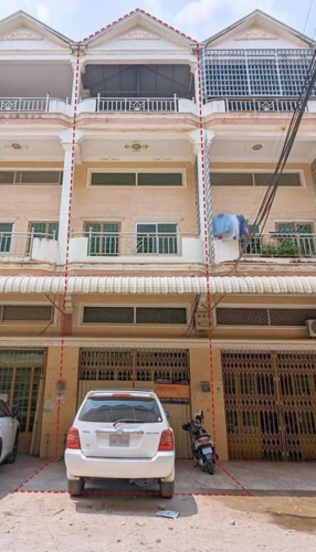 ផ្ទះលក់4.2mx16m ចចារ