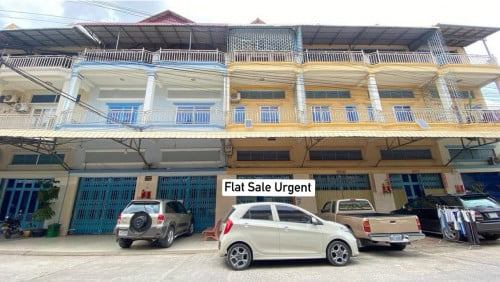 ផ្ទះល្វែង ដាក់លក់បន្ទាន់ ទីតាំងស្ថិតនៅច្បារអំពៅ Flat For Sale urgent at Chpa ompov Area