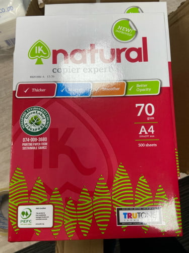 ក្រដាស IK Natural 70g A4