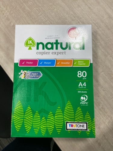 ក្រដាស IK Natural 80g A4