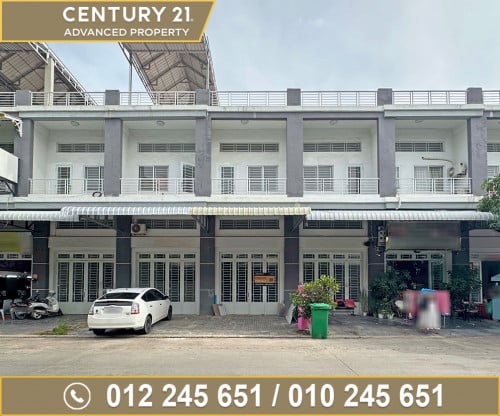 🏘 ផ្ទះល្វែង ក្នុងបុរី ពិភពថ្មីចំការដូង3 ត្រូវការលក់បន្ទាន់ខ្លាំង