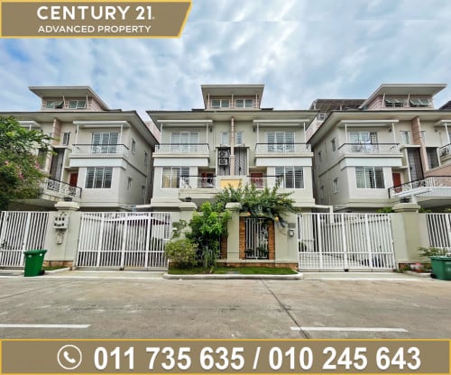 🏘 វីឡាភ្លោះ(Twin) ក្នុងបុរី ប៉េងហួតបឹងស្នោ ត្រូវការលក់បន្ទាន់ខ្លាំង
