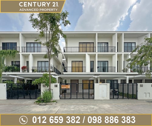 🏘 វីឡាកូនកាត់ល្អ ខាង(Villa konkat Laor) សម្រាប់ជួល ក្នុងបុរី ចន្ទគីរី