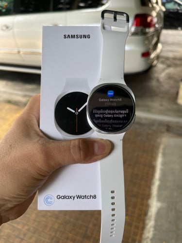 Galaxy Watch8(44mm) 99.99999% full set box មានធានាក្រុមហ៊ុនតម្លៃល្អ