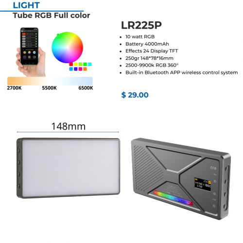 Panel light RGB LR225
