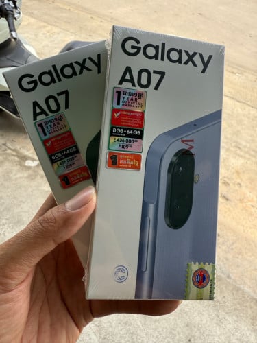 Samsung A07 ថ្មី ក្លុមបេ 100%