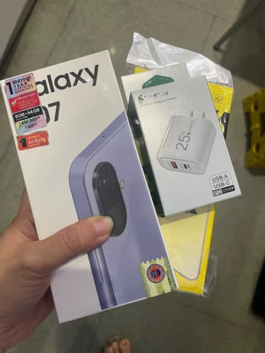 Samsung A07 4G/64G new , warranty 1 year free free