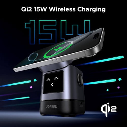 UGREEN 45775 2-in-1 Magnetic Wireless Charger