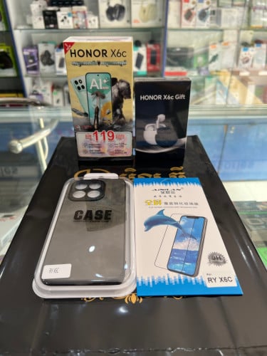 Honor X6c (128GB) និង (256GB) ថ្មីធានាមួយឆ្នាំ
