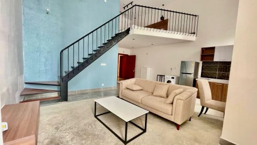 Modern Duplex One bedroom for rent at BKK1