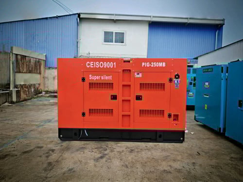 Price 16,500$ ម៉ាស៊ីនភ្លើង PIG-250MB Cummins Second hand 98%