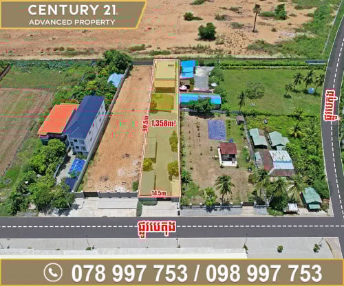 🏘 ដី និង វីឡា ជិតផ្លូវTiger ត្រូវការលក់បន្ទាន់ខ្លាំង