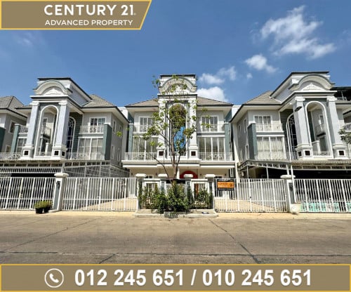 🏘 វីឡាភ្លោះ (Twin Villa) ក្នុងបុរី ឡុងនី ត្រូវការលក់បន្ទាន់ខ្លាំង ​