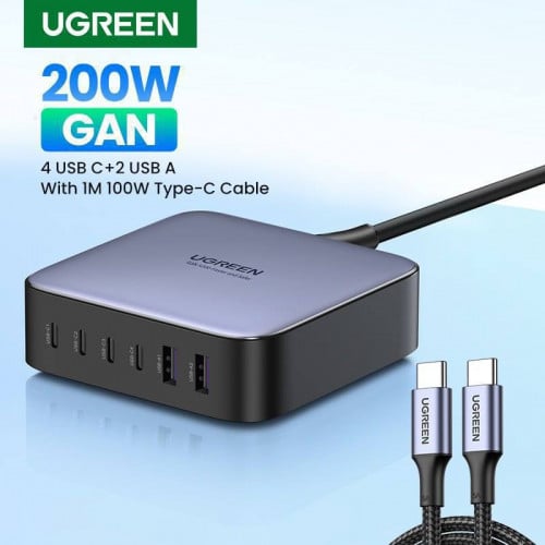 UGREEN GaN 200W Desktop Charger
