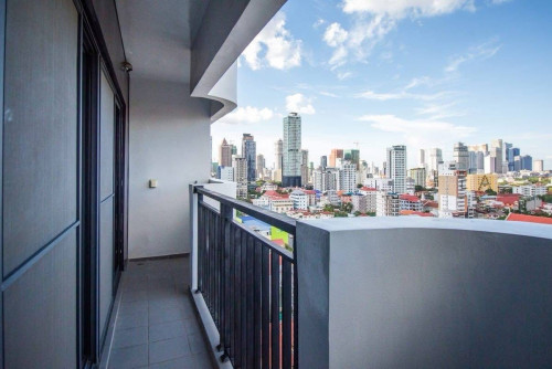1BR Serviced Apartment | Gym & Pool | $1,120/month | Boeng Trabaek๐