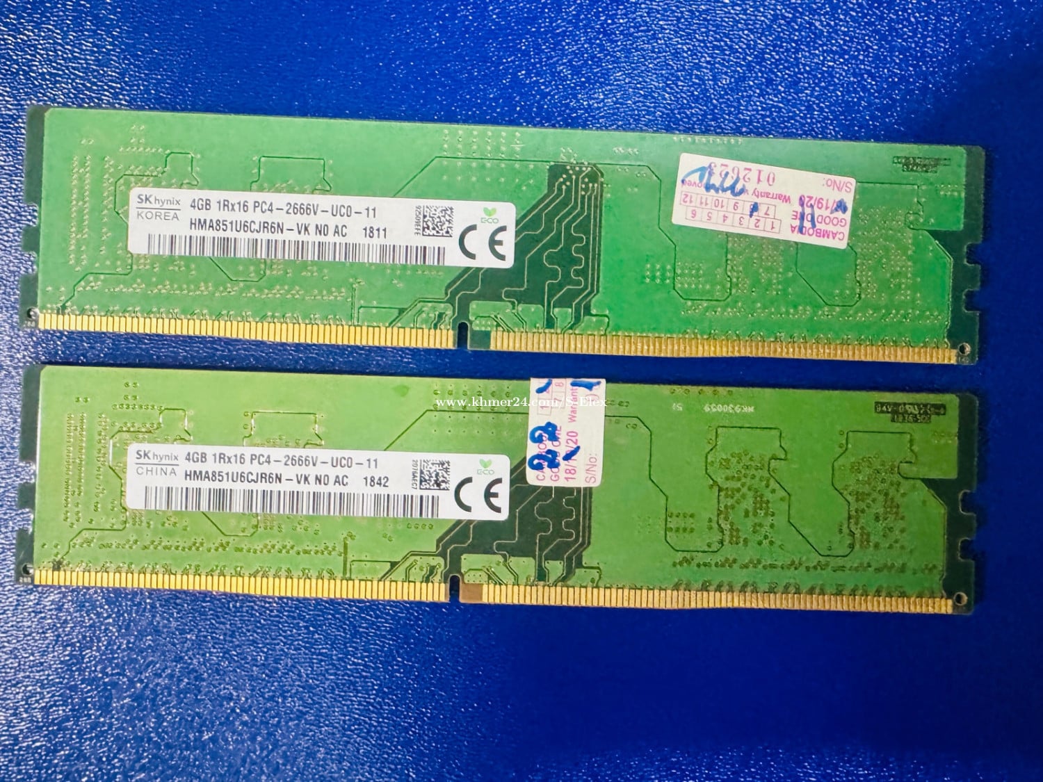 លក់​ Ram DDR4 4Gb (2666) brand original SK hynix price in - Technical View