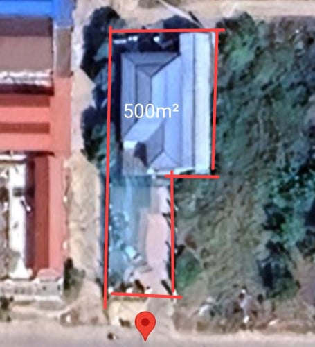 តាខ្មៅ,ផ្ទះវិឡាមានឃ្លាំងនៅជាប់500m²ចំងាយពី850mពីវិទ្យាស្ថានជាតិពហុបច្ចេកទេសតេជោសែនប៉ណ្ណោះ។