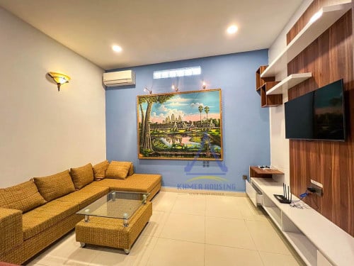 Daun Penh | Beautiful apartment 1 bed for rent near Riverside