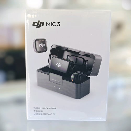 DJI MIC 3 (2TX+1RX+Charging Case)