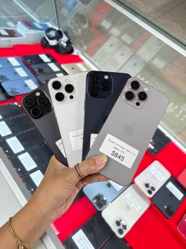 iPhone 15 Pro Max 256G ​LL/A Esim សំនុំ​ហ្ស៊ីន​ មួយទឹក​អាមេរិក​