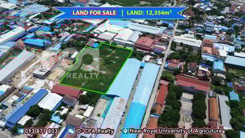 ដីលក់ម្តុំសាកលវិទ្យាល័យកសិកម្មចំការដូង