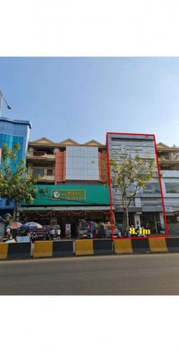 ផ្ទះលក់ 3ល្វែង លើផ្លូវ271 ជិតសាលាជាសុី​មសាគ្គី