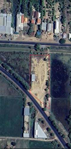 ដីតាមផ្លូវជាតិលេខ​ 6A ត្រូវតាមផ្លូវទៅខេត្តសៀមរាប