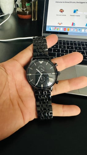 លក់នាឡិកាប្រុស មួយទឹកoriginal brand Armani អាមេរិច 40mm