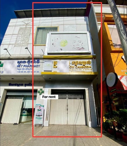ផ្ទះសម្រាប់ជួល! នៅសង្កាត់ភ្នំពេញថ្មី ជិតអុីអនពីរ   | Shop house rent Phnom Penh Tmey near Aeon II