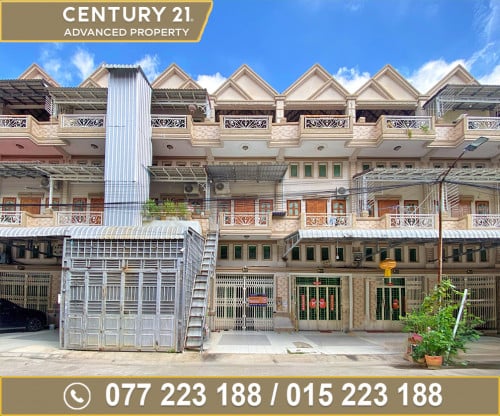 🏘 ផ្ទះល្វែង ក្នុងបុរី ឡាយគង់ 598 ត្រូវការលក់បន្ទាន់ខ្លាំង