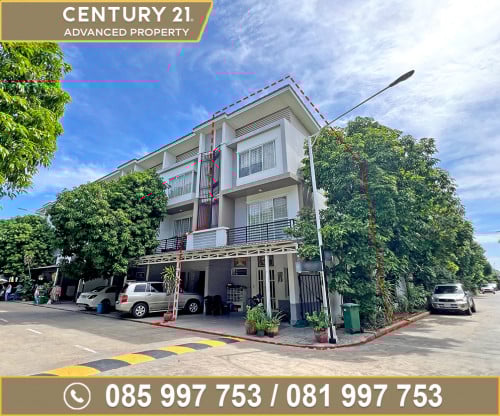 🏘 វីឡាកូនកាត់ កែង (LC2) ក្នុងបុរី ប៉េងហួត ផ្លូវជាតិលេខ6A ត្រូវការលក់បន្ទាន់ខ្លាំង