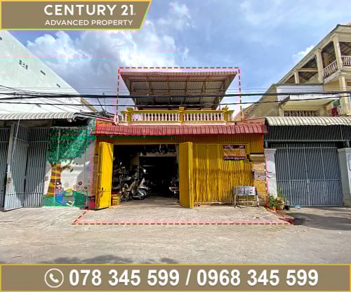 🏠 ផ្ទះល្វែង (ខាង) នៅជិតផ្សារក្រមួន ត្រូវការលក់បន្ទាន់ខ្លាំង