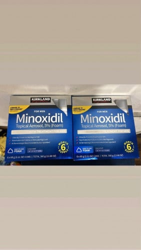 Minoxidil foam 5% brand Kirkland បណ្តុះសក់