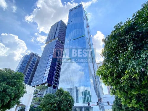 Morgan Tower | Co working Hub – Office Room for Rent in Koh Pich (Diamond Island)