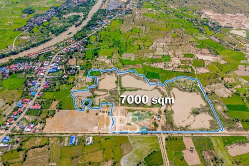#សម្រាប់លក់​ ដីទំហំ ៧,០០០ ម៉ែត្រការ៉េ – ខេត្តកណ្ដាល, ភ្នំពេញ