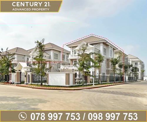 🏘 វីឡាព្រីន កែង (Prince)  នៅលើផ្លូវភ្លោះក្នុងបុរី ប៉េងហួតបឹងស្នោ ត្រូវការលក់បន្ទាន់ខ្លាំង