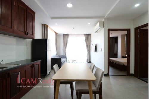 Modern style 1 bedroom serviced apartment for rent near Aeon mall Phnom Penh, Phnom Penh.