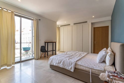 Spacious 2 Bedrooms For Rent In Tonle Bassac  At Embassy Residence