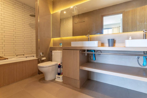 Spacious 2 Bedrooms For Rent In Tonle Bassac  At Embassy Residence