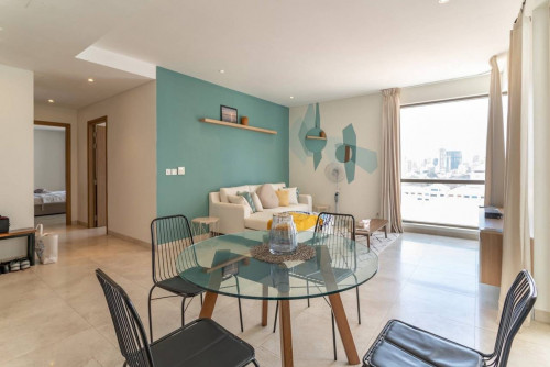 Spacious 2 Bedrooms For Rent In Tonle Bassac  At Embassy Residence