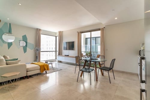 Spacious 2 Bedrooms For Rent In Tonle Bassac  At Embassy Residence