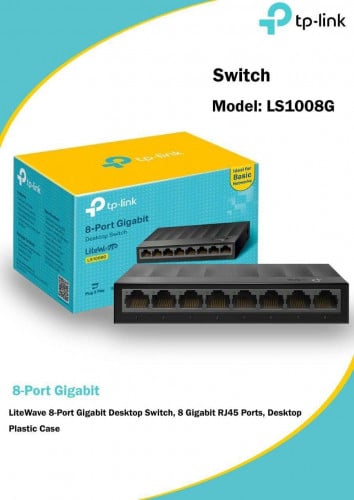 Switch 8 Ports Gigabit TP-LINK