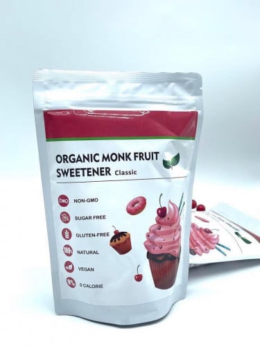 ស្ករសុខភាពម៉ង់ហ្វូតពណ័ស​ មិនធ្វេីអោយឡេីងគីឡូ​ មិនឡេីងជាតិស្ករក្នុងឈាម